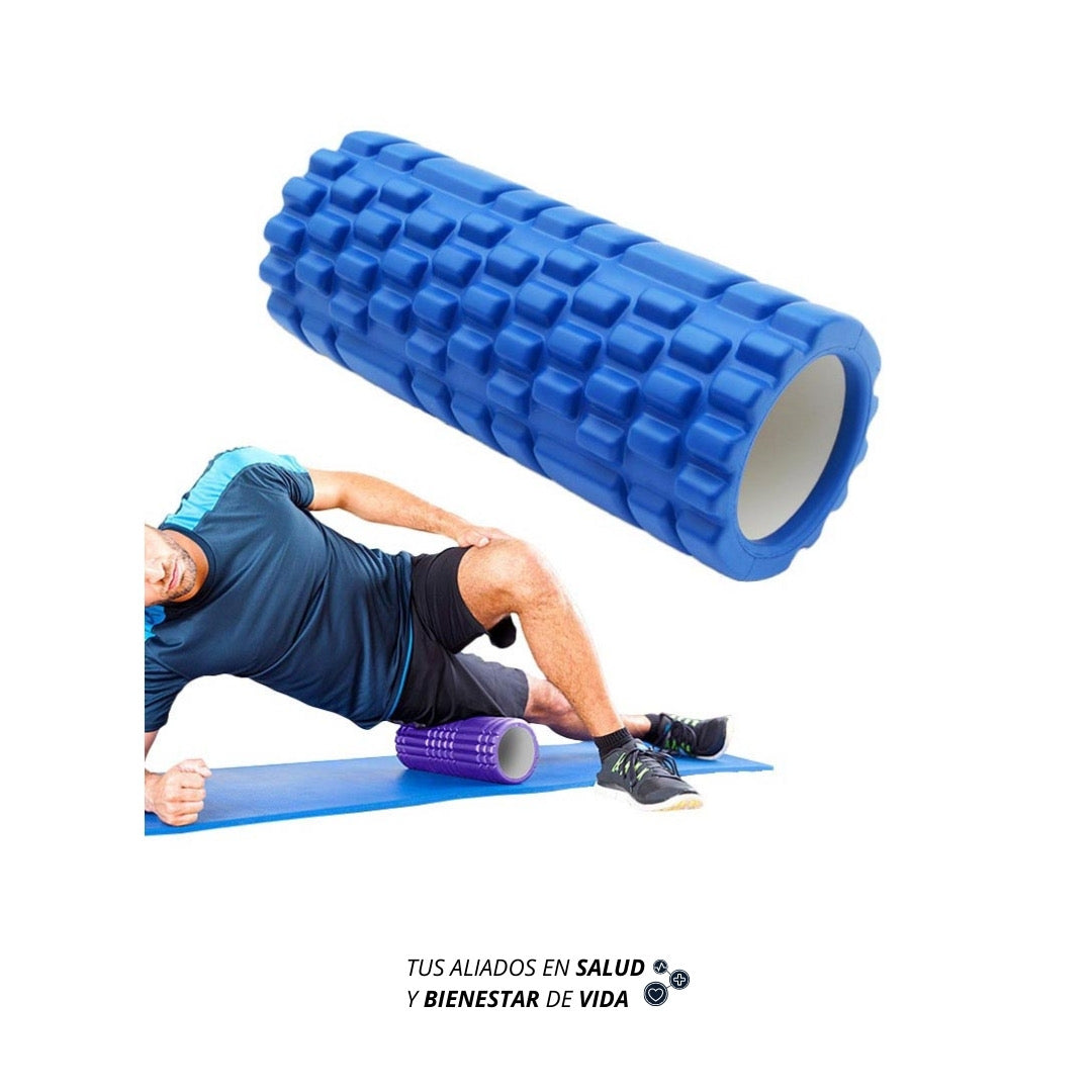 Tabla inclinada + rollo de masaje