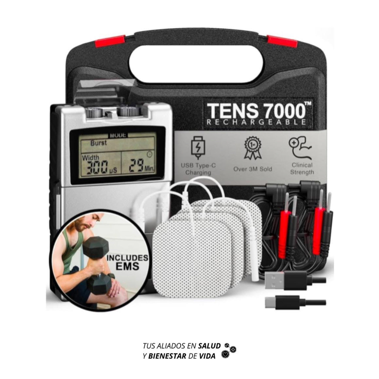 Tens 7000 recargable