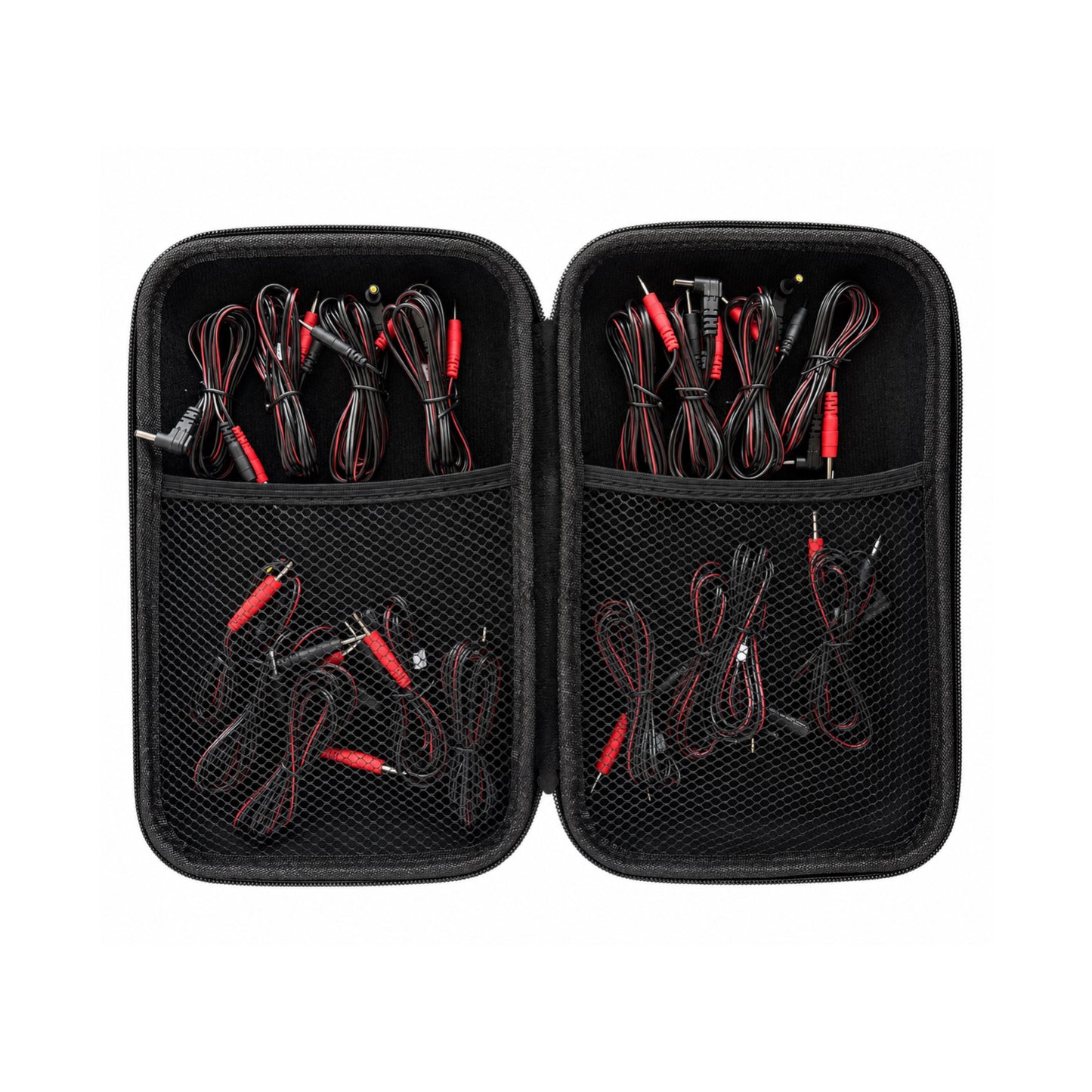 Cables para tens + estuche organizador premium (set incluye 6 cables)