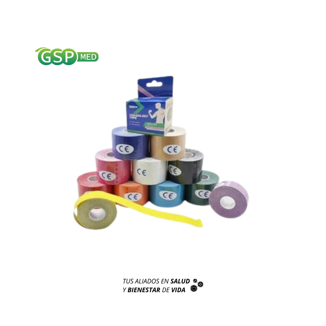 Vendaje neuromuscular GSP MED (caja de 10 rollos)