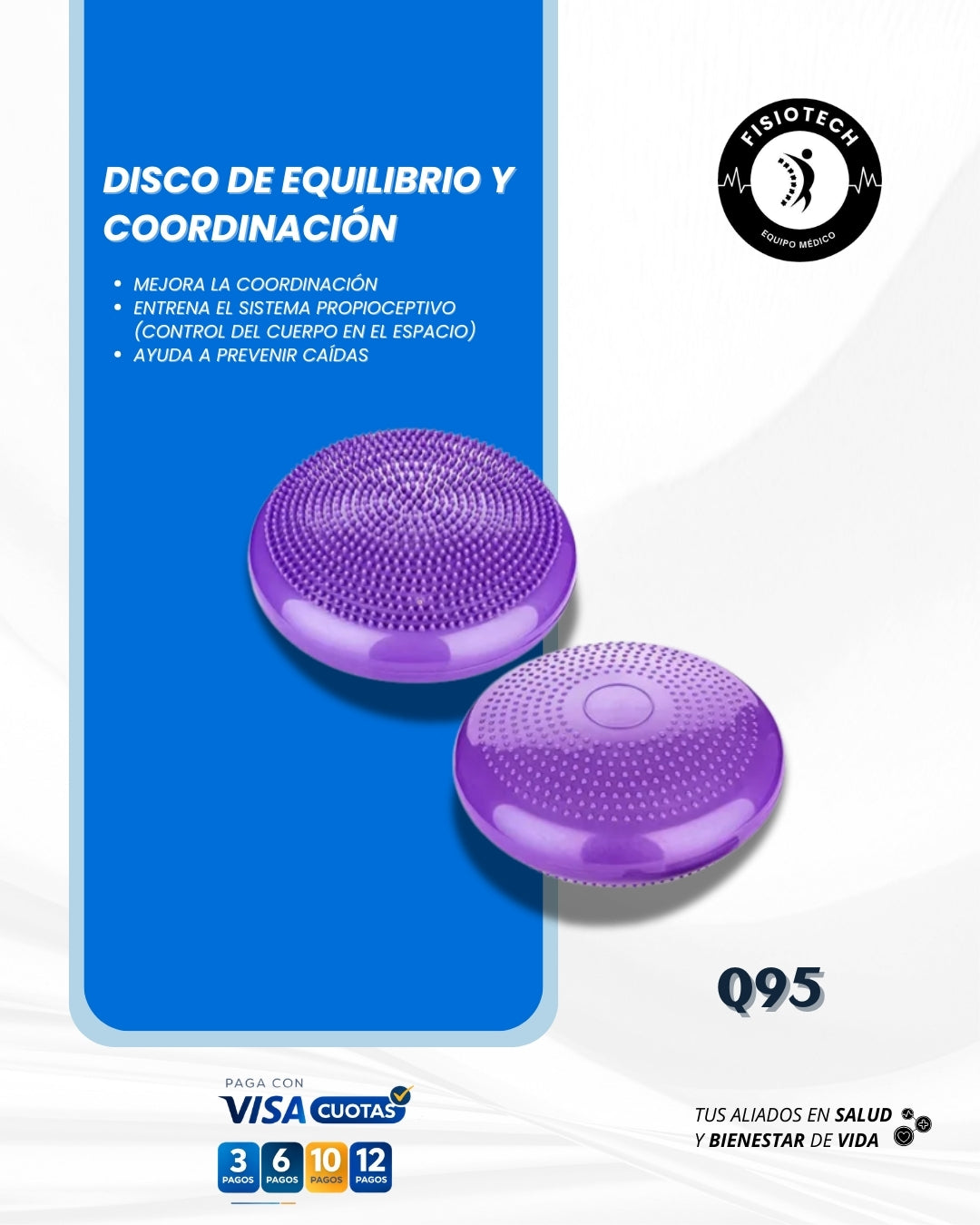 Disco de equilibrio (base inestable)