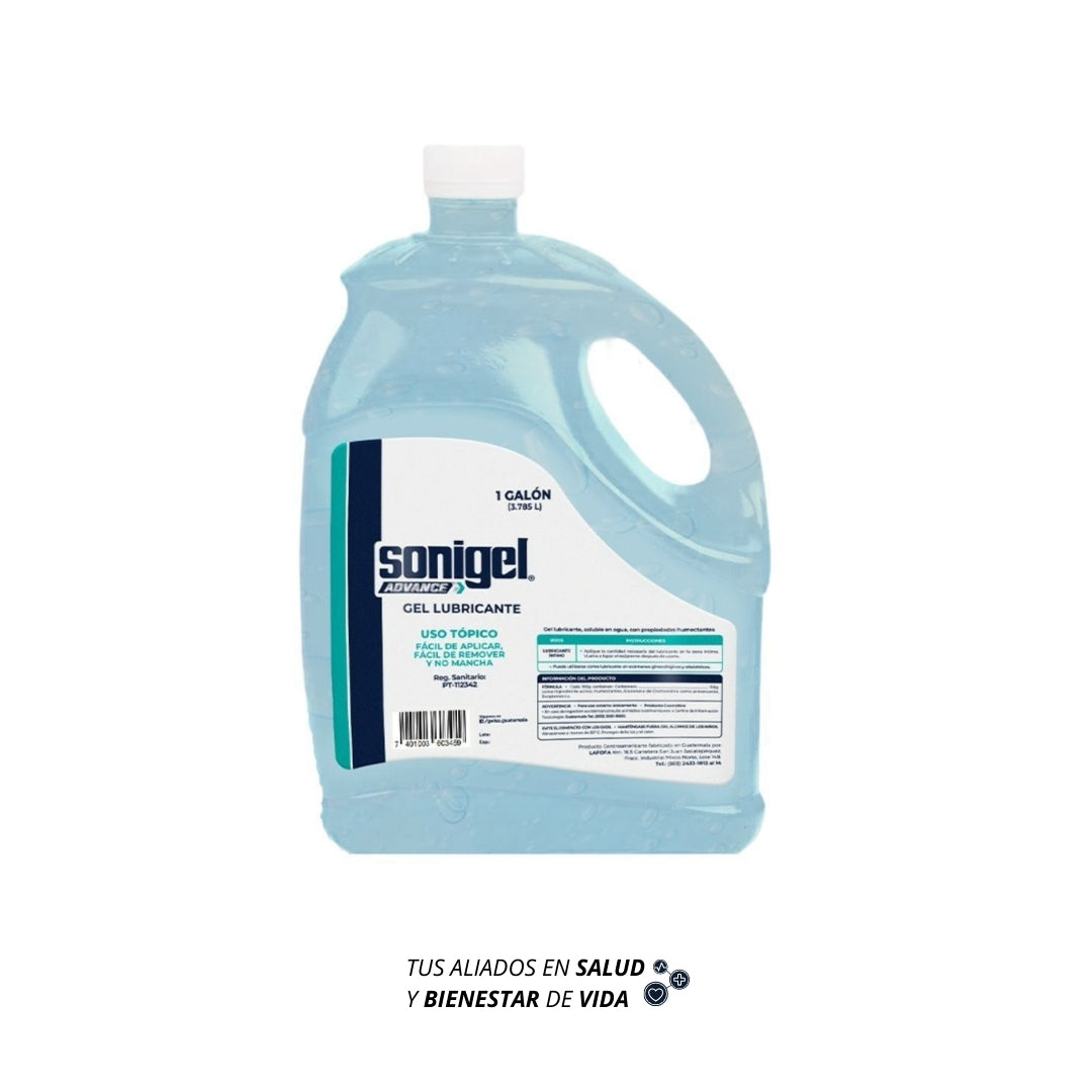 Galón de gel conductor para ultrasonido