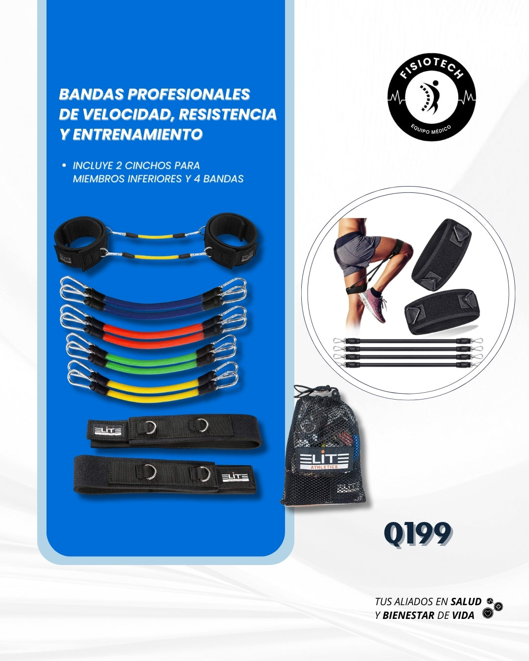 Bandas de velocidad, resistencia y entrenamiento