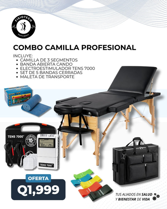Camilla profesional + electroestimulador