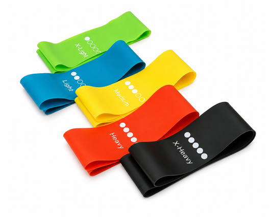 Bandas cerradas (set incluye 5 bandas en diferentes resistencias)