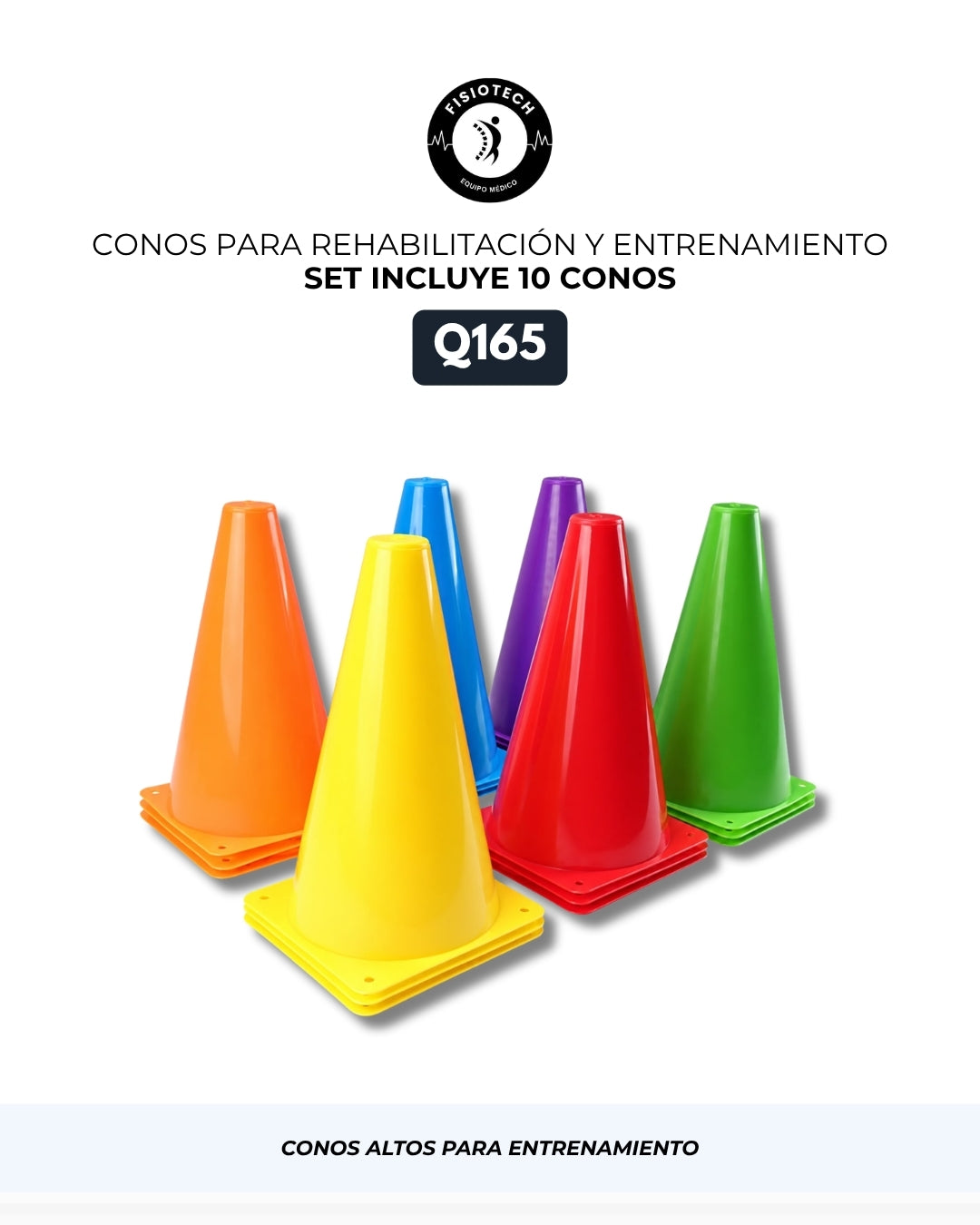Conos para rehabilitación y entrenamiento
