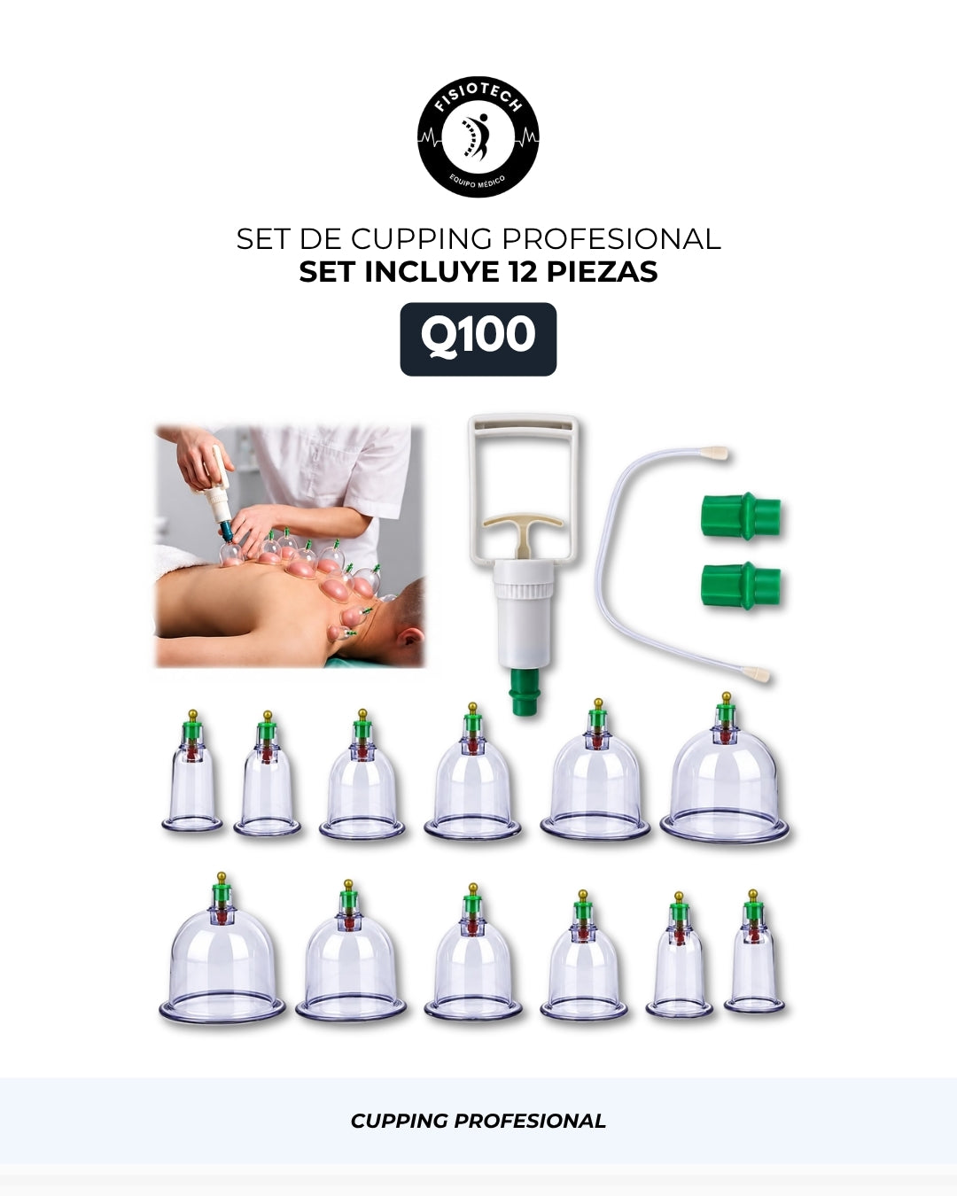 Cupping profesional (set de 12 piezas)