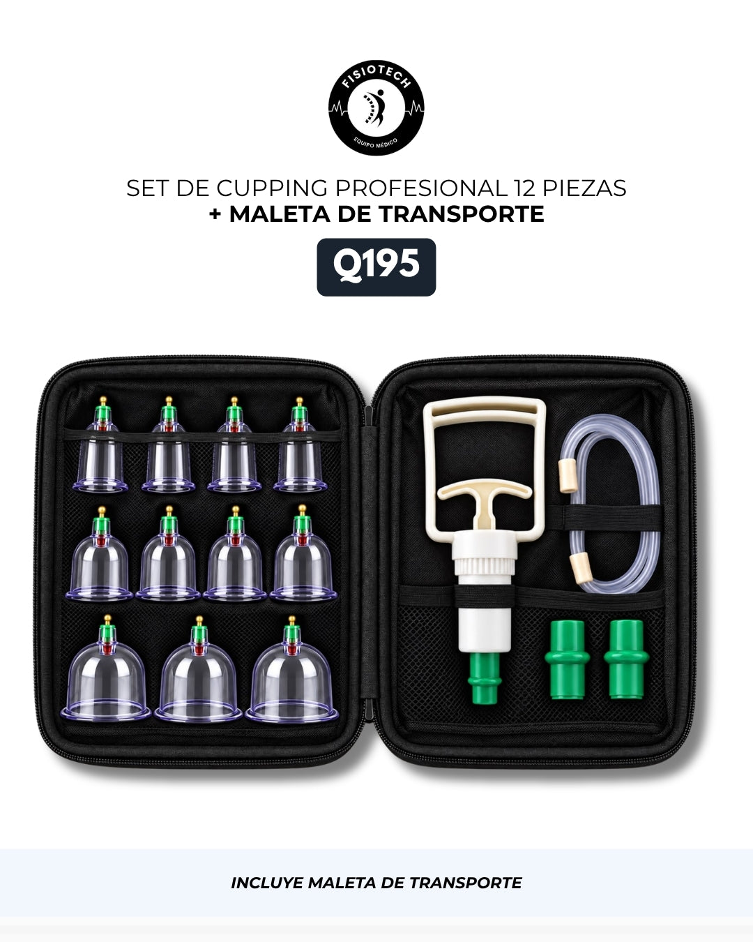 Cupping profesional + maleta de transporte