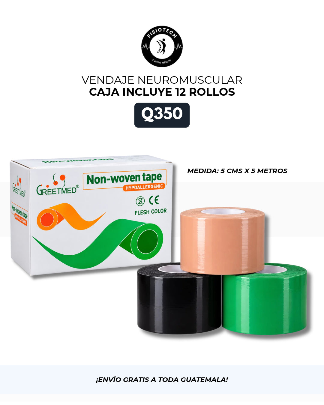 Vendaje neuromuscular premium