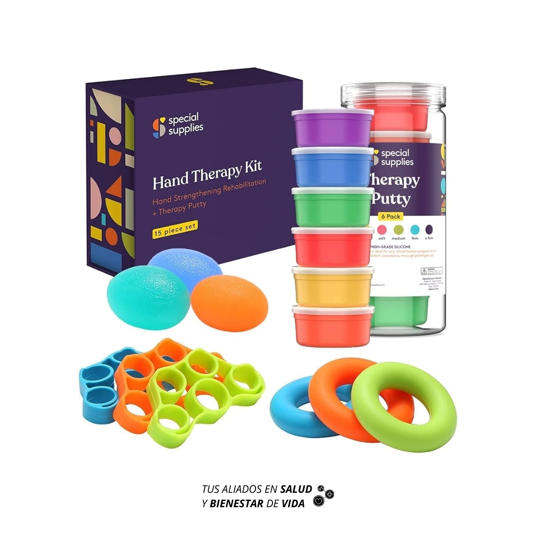 Mano Set Set para rehabilitación de mano SPECIAL SUPPLIES – FISIOTECH