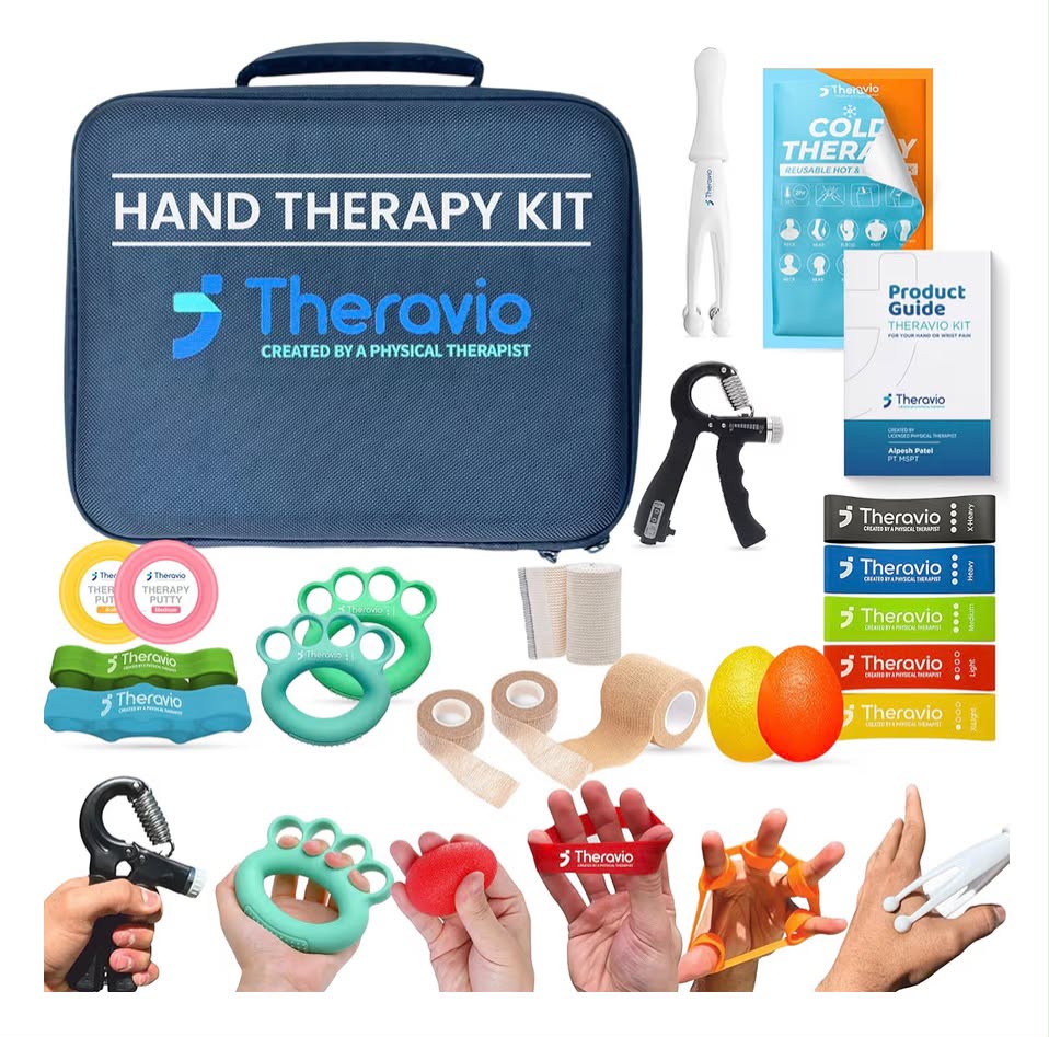Set profesional para rehabilitación de mano
