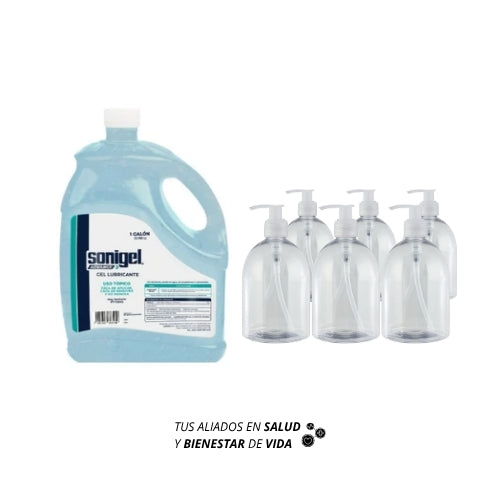 Galón de gel + 2 dispensadores