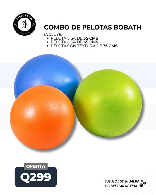 Combo de pelotas bobath