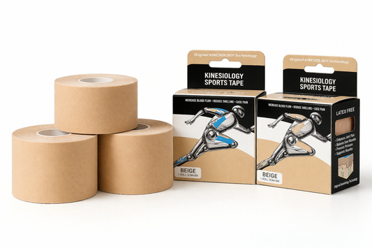 Vendaje neuromuscular beige