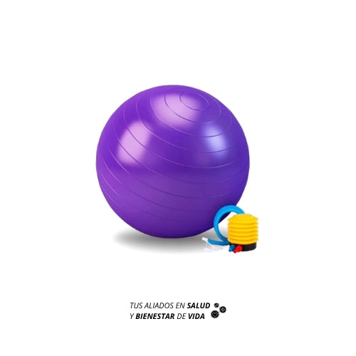 Pelota bobath 65 cms con inflador