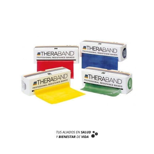 Bandas theraband (kit de 4 bandas)