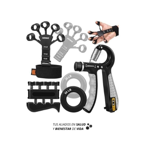 Set para rehabilitación de mano (6 piezas)