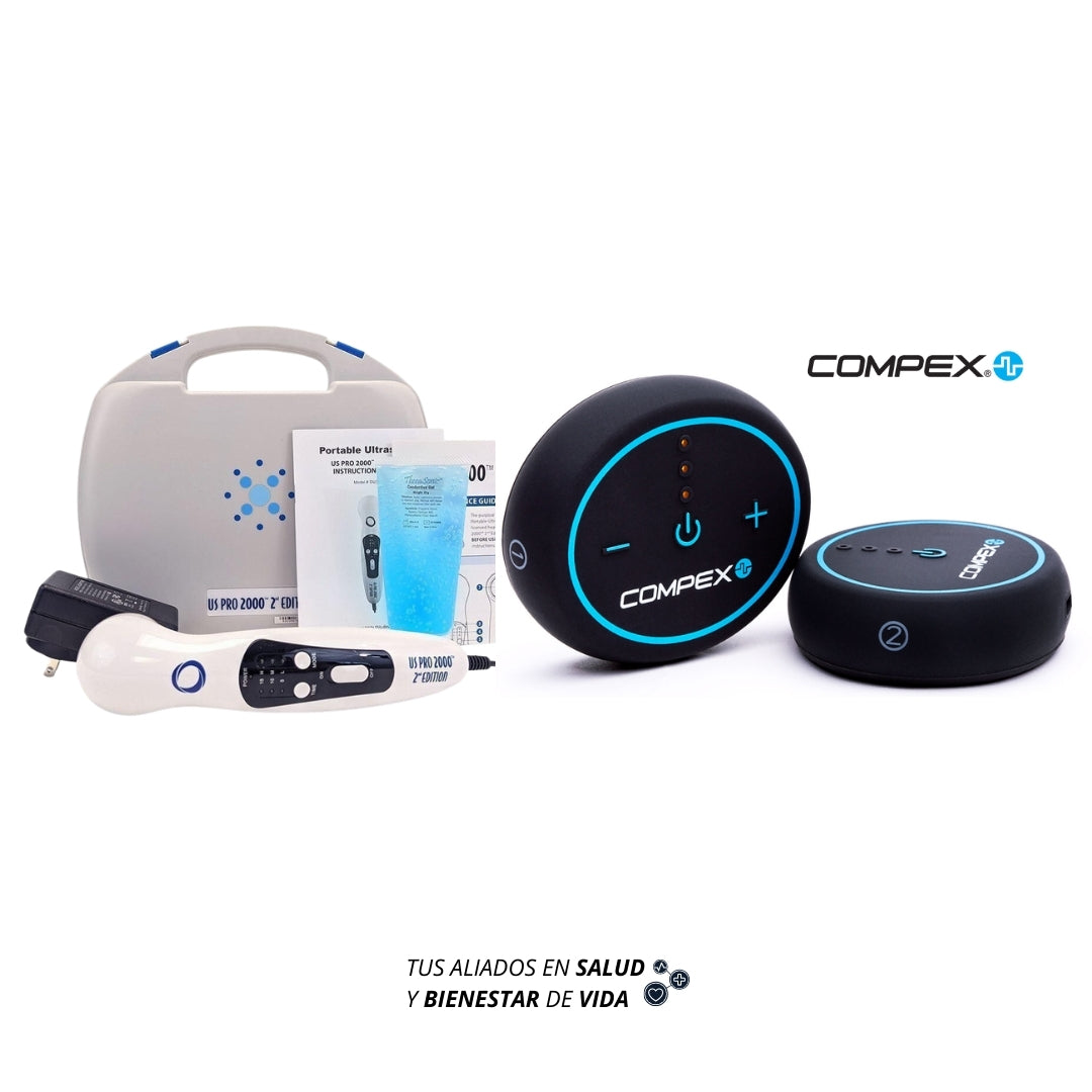 Compex inalámbrico + Ultrasonido portátil US PRO 2000