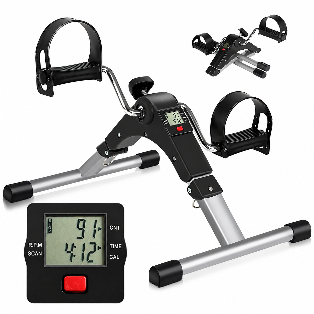 Pedalera digital para manos y pies