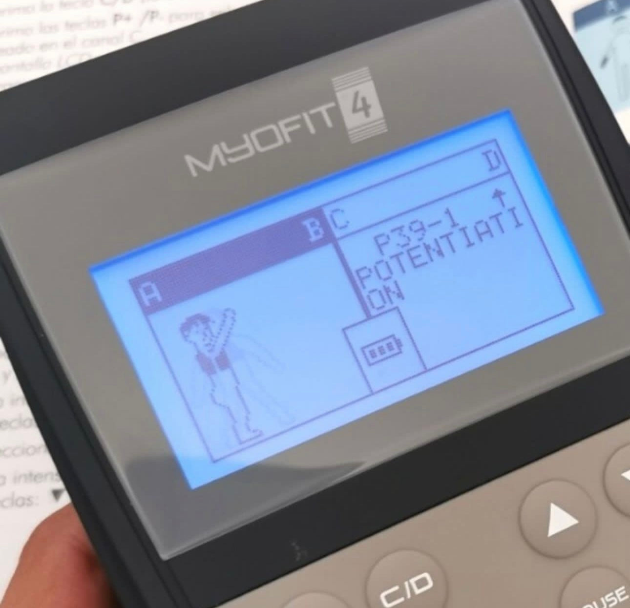 Electroestimulador MYOFIT 4